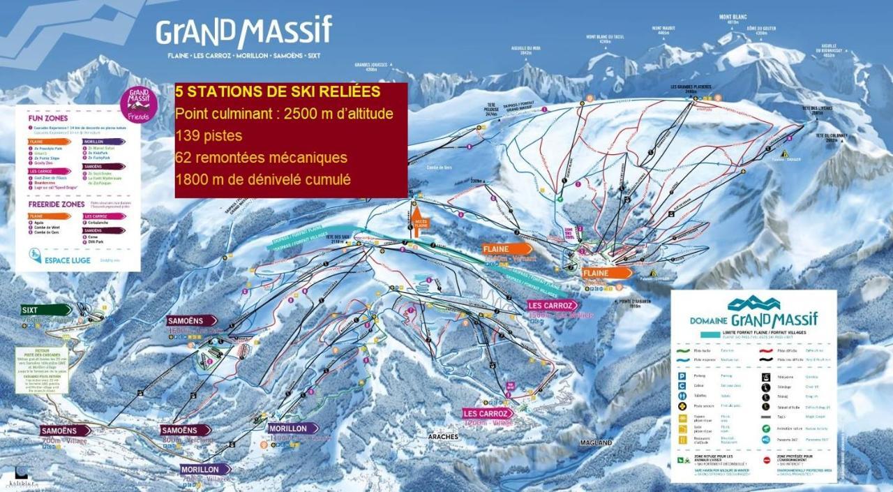 Chalet Arpitan - Les Carroz - Grand Massif المظهر الخارجي الصورة