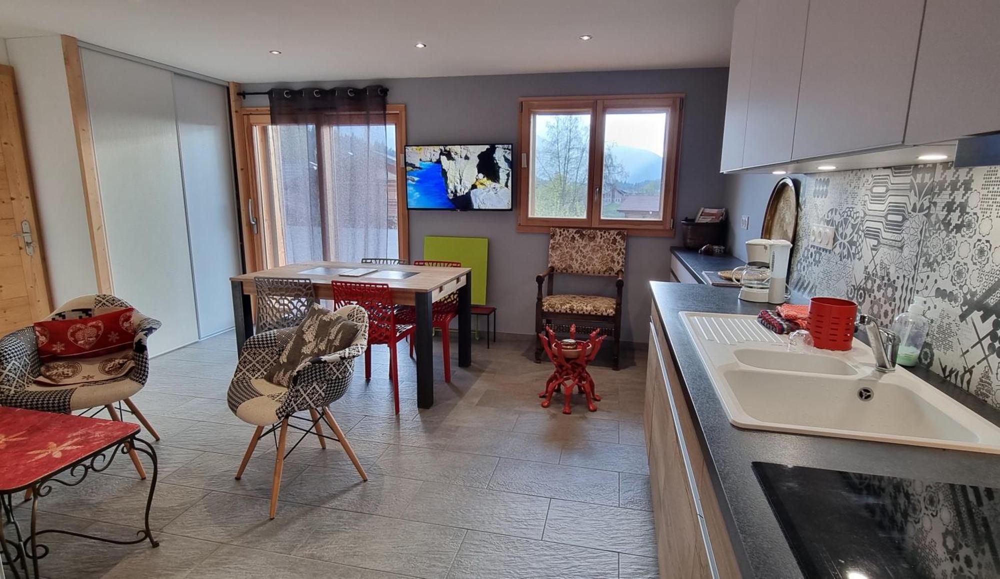 Chalet Arpitan - Les Carroz - Grand Massif الغرفة الصورة