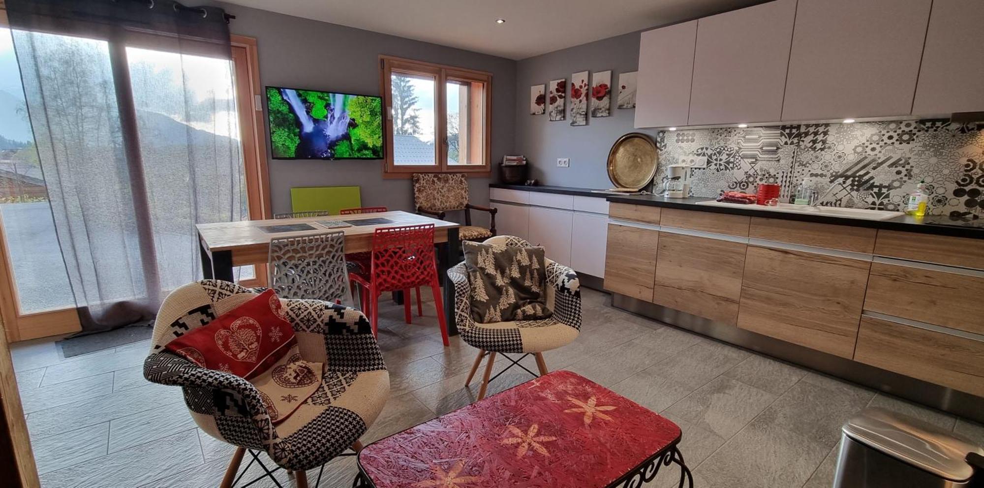 Chalet Arpitan - Les Carroz - Grand Massif الغرفة الصورة
