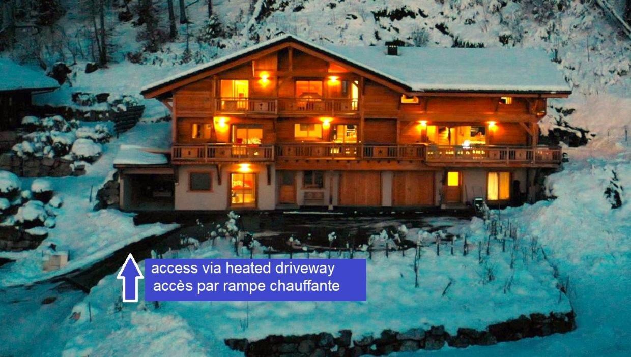Chalet Arpitan - Les Carroz - Grand Massif المظهر الخارجي الصورة