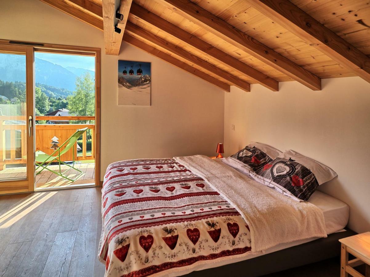 Chalet Arpitan - Les Carroz - Grand Massif المظهر الخارجي الصورة