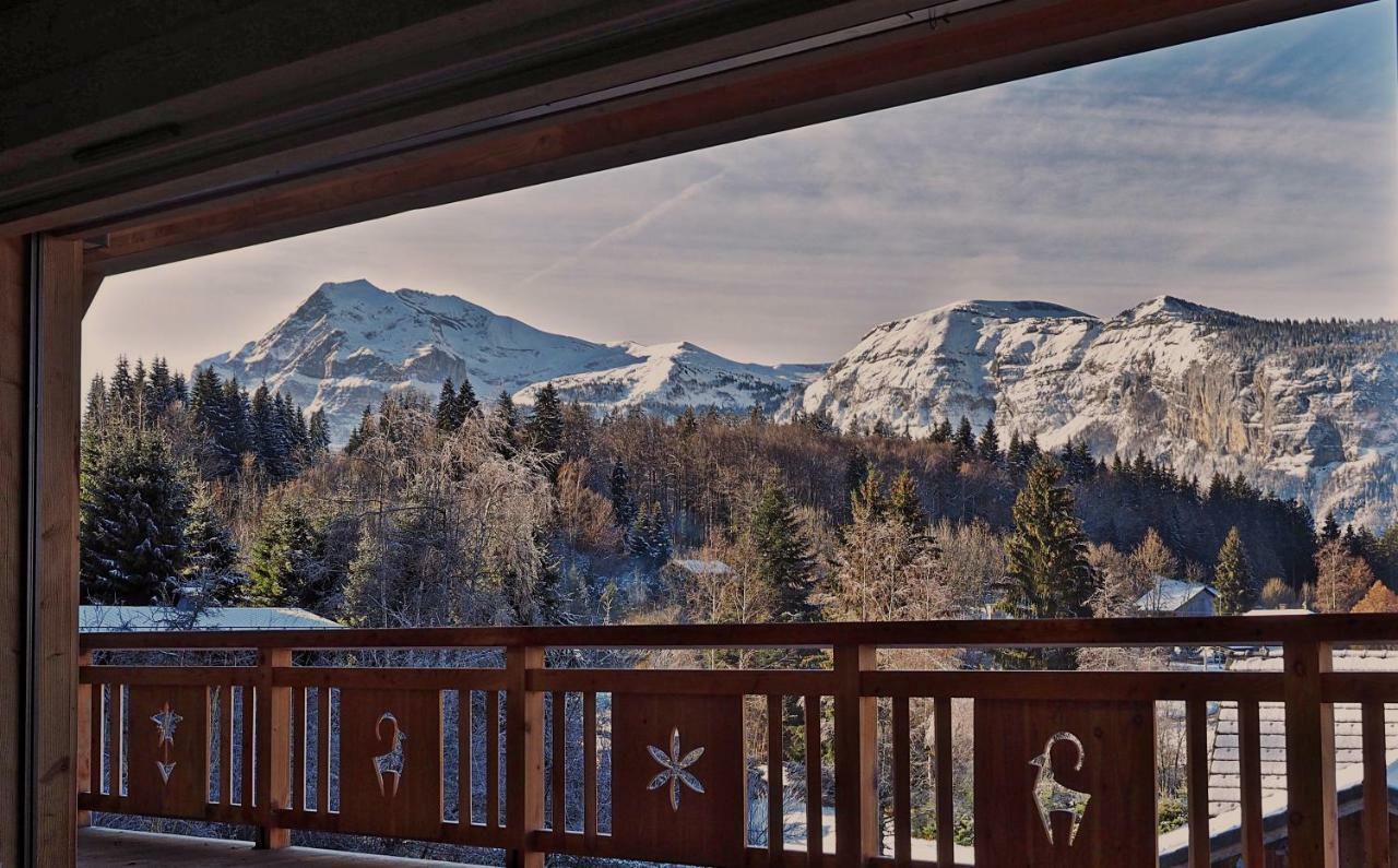 Chalet Arpitan - Les Carroz - Grand Massif المظهر الخارجي الصورة