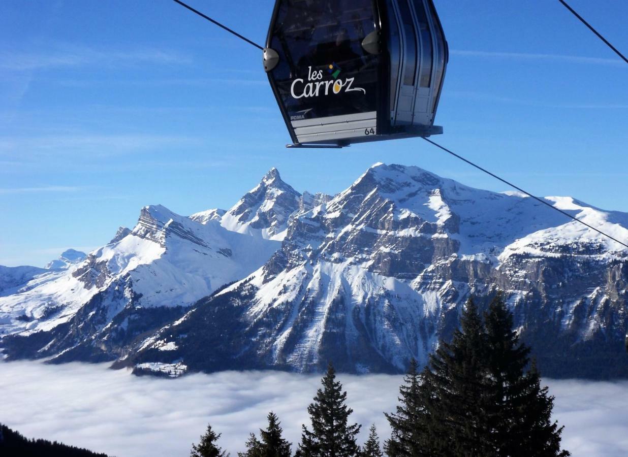 Chalet Arpitan - Les Carroz - Grand Massif المظهر الخارجي الصورة